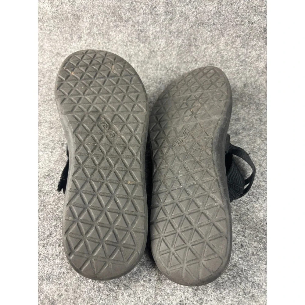 Teva Voya Infinity Sandals Womens 9 Black Strappy Lightweight Comfort 1099269